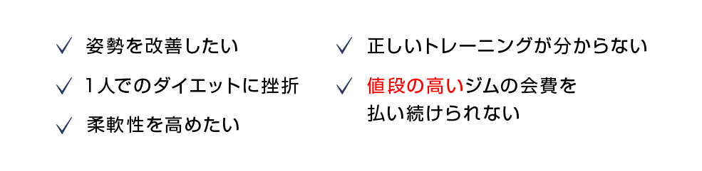 姿勢を改善したい。正しいトレーニングが分からない